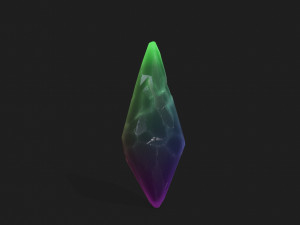 crystal 3Dモデル