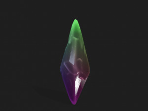 crystal 3Dモデル