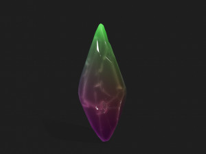crystal 3Dモデル