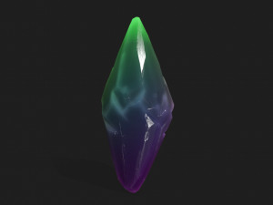 crystal 3Dモデル