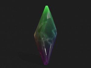crystal 3Dモデル