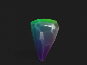 crystal 3Dモデル