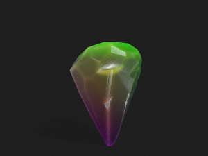 crystal 3Dモデル