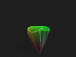 crystal 3Dモデル