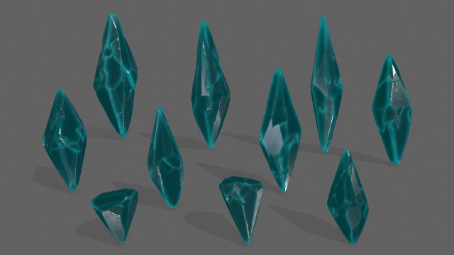 crysal set 3D Model .c4d .max .obj .3ds .fbx .stl .blend 