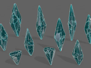 crysal set 3D Model