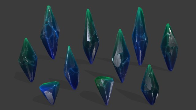 crysal set Modelo 3D .c4d .max .obj .3ds .fbx .stl .blend 