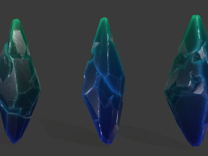 crysal set Modelo 3D