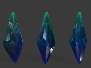 crysal set Modelo 3D