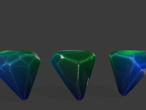 crysal set Modelo 3D