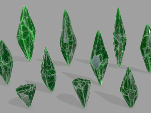 crysal set 3D Model