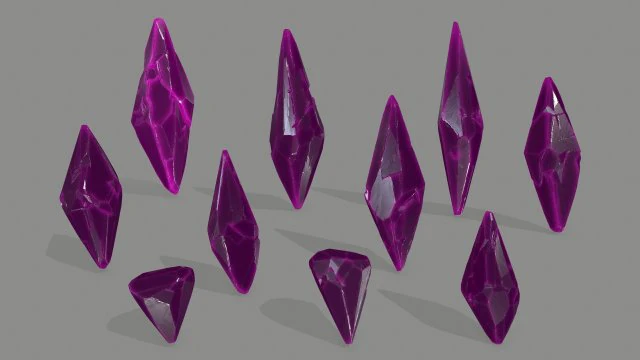 crysal set 3D Model .c4d .max .obj .3ds .fbx .stl .blend 