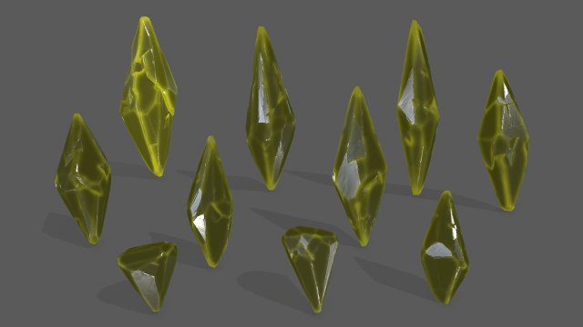 crysal set 3D Model .c4d .max .obj .3ds .fbx .stl .blend 
