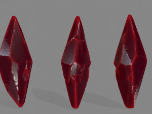 crysal set Modelo 3D