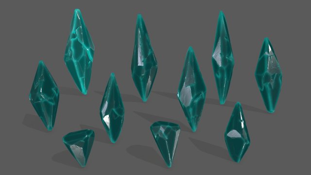 crysal set 3D मॉडल .c4d .max .obj .3ds .fbx .stl .blend 