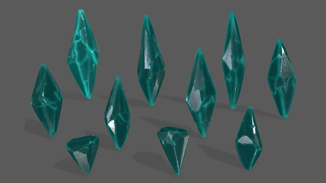 crysal set 3D Model .c4d .max .obj .3ds .fbx .stl .blend