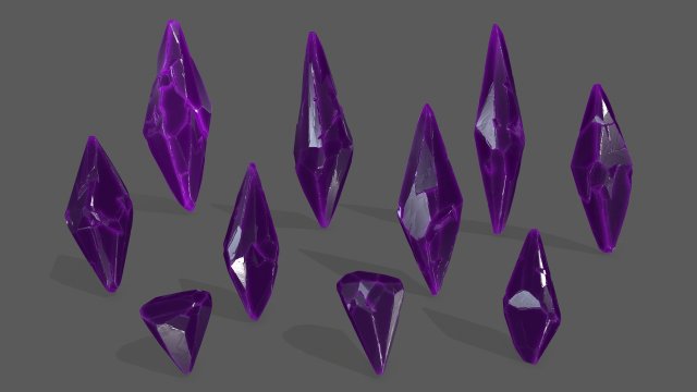 crysal set Model 3D .c4d .max .obj .3ds .fbx .stl .blend