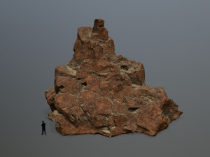 desert rocks 3Dモデル