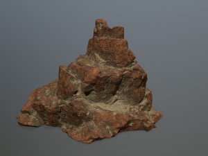 desert rocks 3Dモデル