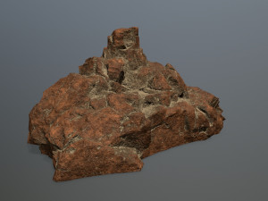 desert rocks 3Dモデル