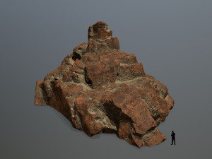 desert rocks 3Dモデル