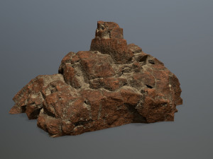 desert rocks 3Dモデル