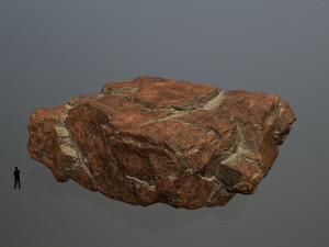 desert rocks 3Dモデル