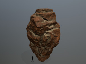 desert rocks 3Dモデル