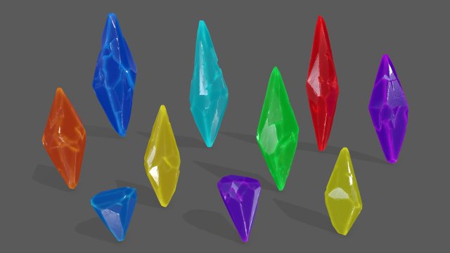 crysal set 3D मॉडल .c4d .max .obj .3ds .fbx .stl .blend 