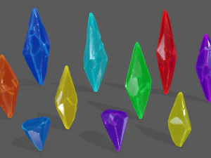crysal set 3D Model