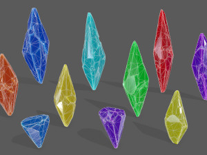 crysal set 3D मॉडल