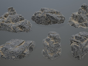 rocks 3D 모델