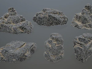 rocks 3D Model