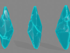 crystal set 3D मॉडल
