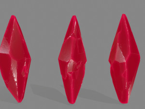 crystal set 3D मॉडल