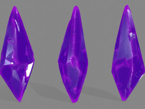 crystal set 3D मॉडल