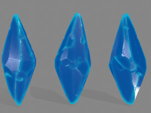 crystal set 3D मॉडल