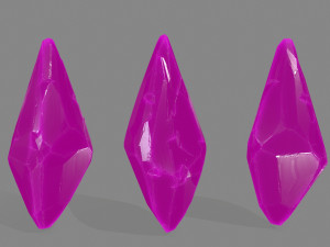 crystal set 3D मॉडल