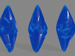 crystal set 3D मॉडल