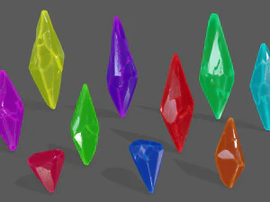 crystals 3D Model