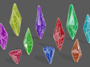 crystals 3D Model