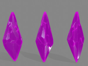 crysal set Modelo 3D
