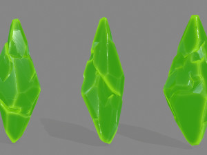 crysal set Modèle 3D