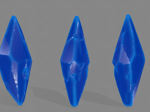 crysal set Modèle 3D