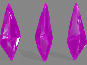 crysal set Modèle 3D