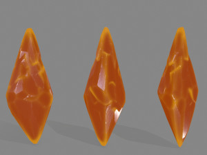 crysal set Modèle 3D