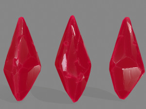 crysal set Modèle 3D