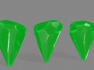 crysal set Modèle 3D
