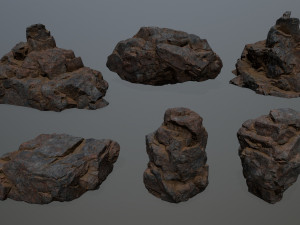 rocks 3D Model