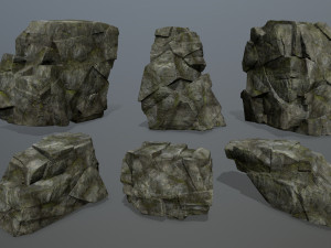 rocks 3D Модель